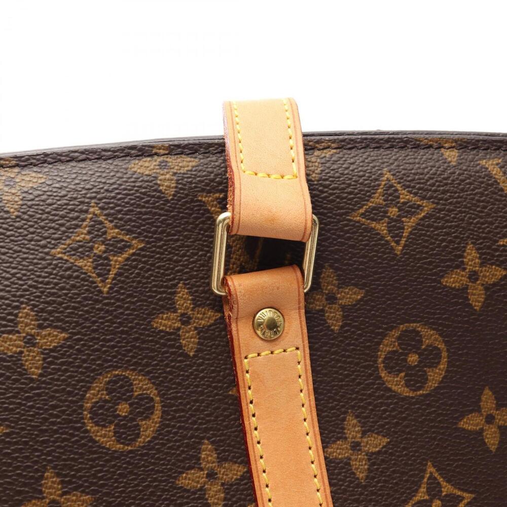 LOUIS VUITTON Authentic Brown Monogram Leather Shoulder Bag - Picture 13 of 15